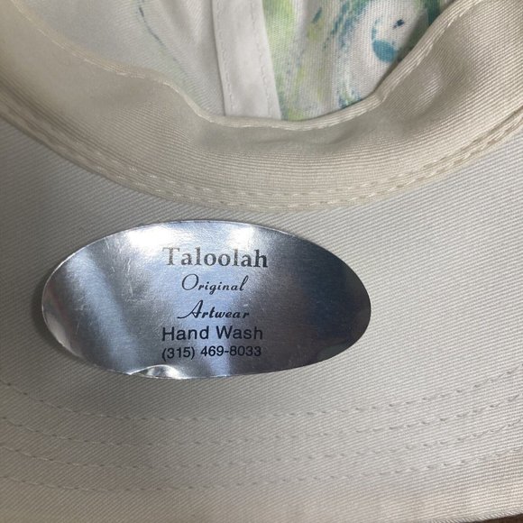 Taloolah Designs Artist Hand Painted Key West Fish Glitter Snapback Hat Cap NWT - Picture 7 of 8